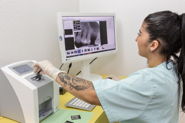 Digitales Röntgen zur reduzierten Strahlungsbelastung